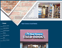 Tablet Screenshot of bentcornersbooks.com
